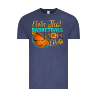 Vintage Denim livin' that basketball mom life Vintage Tee - HRA Design Shop