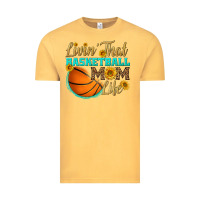 Vintage Mustard livin' that basketball mom life Vintage Tee - HRA Design Shop
