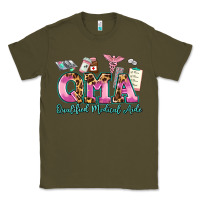 Army Green qma qualified medical aide Classic Tee - AdoDesignShop