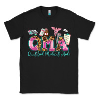Black qma qualified medical aide Classic Tee - AdoDesignShop
