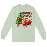 Matcha Cowgirl Christmas Long Sleeve Tee - AdoDesignShop
