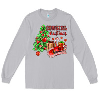 Moon Dust Cowgirl Christmas Long Sleeve Tee - AdoDesignShop