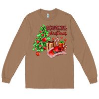 Toasted Coconut Cowgirl Christmas Long Sleeve Tee - AdoDesignShop