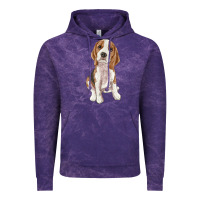 Cloud Purple beagle Vintage Hoodie - RanaPortraitStore