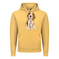 Vintage Mustard beagle Vintage Hoodie - RanaPortraitStore