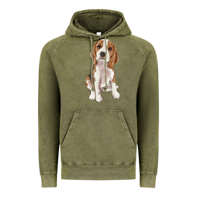 Beagle Vintage Hoodie by RanaPortraitStore | Teevron