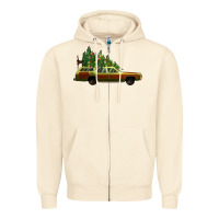 Sandshell christmas vacation car Zipper Hoodie - Jasminsmagicworld