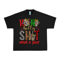 Black ho ho holly shit what a year Urban Heavy Tee - FaDigitalArtStudio
