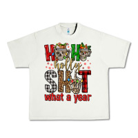 Pistachio ho ho holly shit what a year Urban Heavy Tee - FaDigitalArtStudio