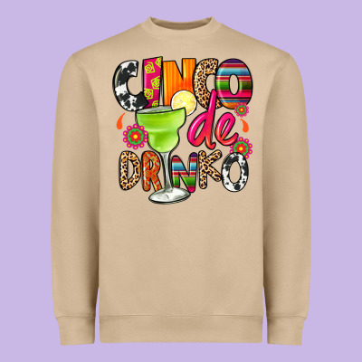 Cinco De Drinko Heavyweight Sweatshirt Designed By Cts Tumbler Store