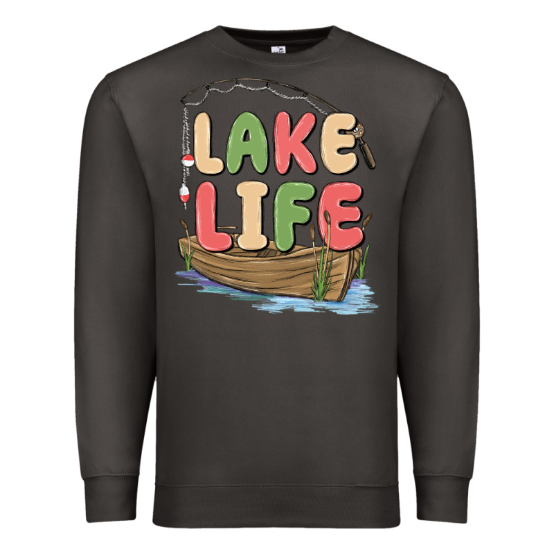 Lake Life Premium Sweatshirt by MaliasSmallBusiness | Teevron