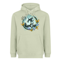 Matcha just breathe Heavyweight Hoodie - MaliasSmallBusiness