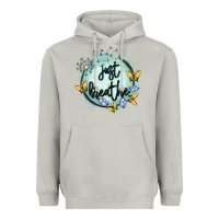 Moon Dust just breathe Heavyweight Hoodie - MaliasSmallBusiness
