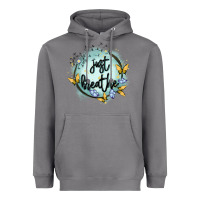 Just Breathe Heavyweight Hoodie | Teevron