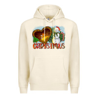 Tofu Christmas Snowman Premium Hoodie - LillyAllenDesigns