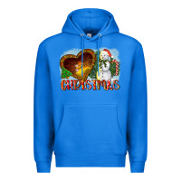 True Royal Christmas Snowman Premium Hoodie - LillyAllenDesigns