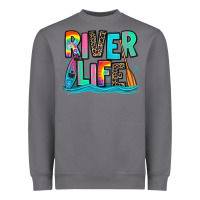 Storm river life kayaking Heavyweight Sweatshirt - Zillion Design Studio