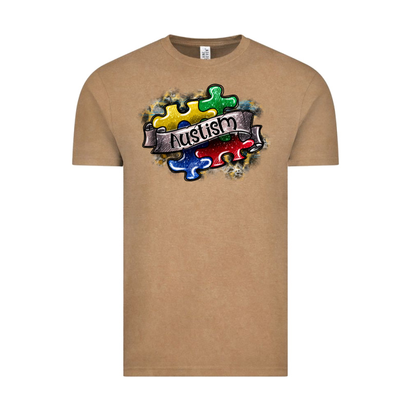 Austism Vintage Tee by SublimationCraftShop | Teevron