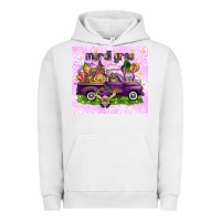 Pigment Lunar Rock Mardi Gras with gnomes Urban Hoodie - NancyCooperArtShop