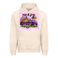 Sandshell Mardi Gras with gnomes Urban Hoodie - NancyCooperArtShop