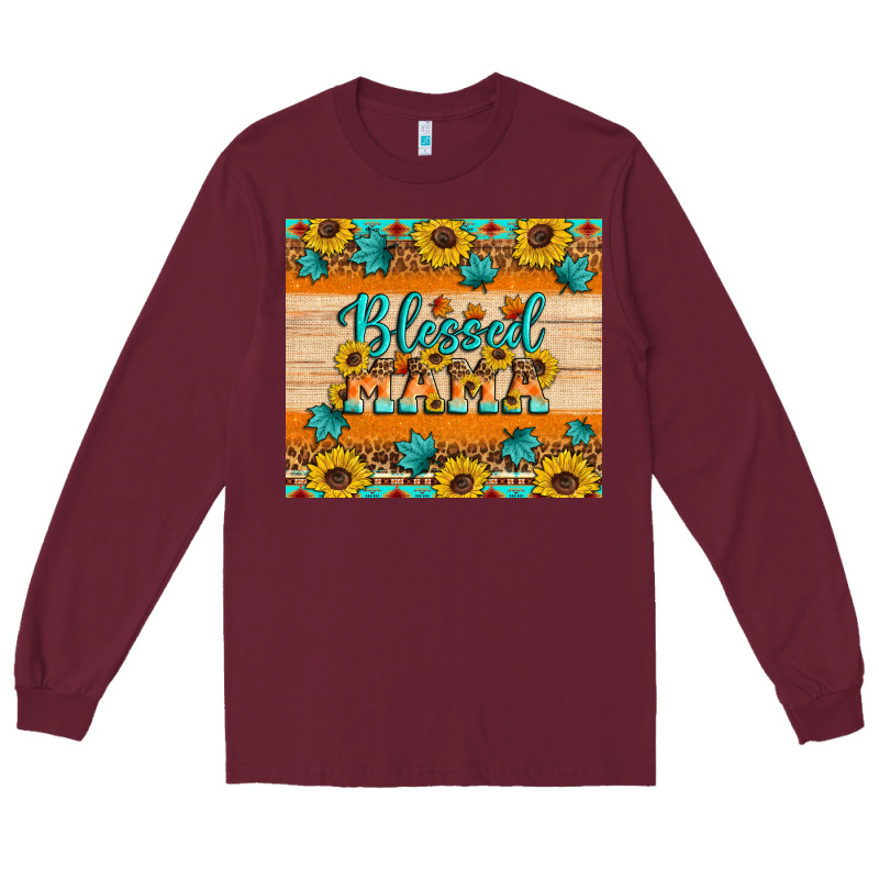 Blessed Mama Long Sleeve Tee by Artiststas | Teevron