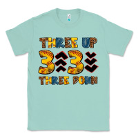 Seafoam three up three down softball Classic Tee - AdoDesignShop