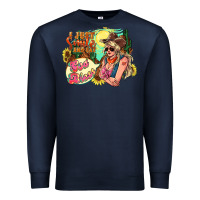Navy i just smile and say god bless Premium Sweatshirt - NancyCooperArtShop