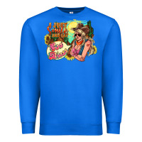 True Royal i just smile and say god bless Premium Sweatshirt - NancyCooperArtShop