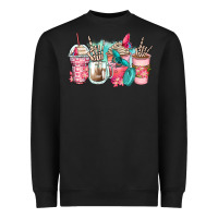 Black rock hand coffee cups Heavyweight Sweatshirt - Zillion Design Studio