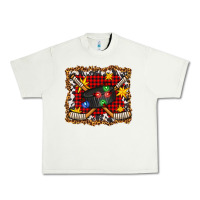 Pistachio hockey christmas with lights and stars Urban Heavy Tee - FaDigitalArtStudio