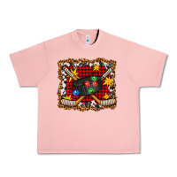 Salmon hockey christmas with lights and stars Urban Heavy Tee - FaDigitalArtStudio