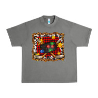 Tornado hockey christmas with lights and stars Urban Heavy Tee - FaDigitalArtStudio