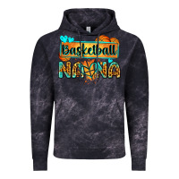 Cloud Black basketball nana with leopard Vintage Hoodie - Zillion Design Studio