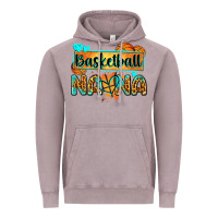 Vintage Zinc basketball nana with leopard Vintage Hoodie - Zillion Design Studio