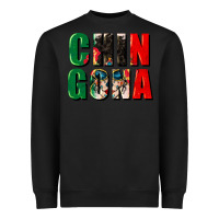 Black chingona Heavyweight Sweatshirt - CTS Tumbler Store