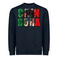 Navy chingona Heavyweight Sweatshirt - CTS Tumbler Store