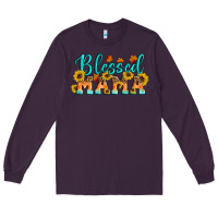 Plum Blessed Mama Long Sleeve Tee - Artiststas