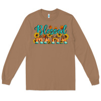 Toasted Coconut Blessed Mama Long Sleeve Tee - Artiststas