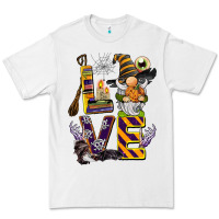 White halloween love gnome Premium Tee - BarkalooDesign