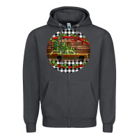 Smoke Christmas vacation car Christmas Zipper Hoodie - Jasminsmagicworld