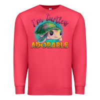 Cardinal im turtley adorable Premium Sweatshirt - NancyCooperArtShop