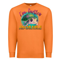 Carrot im turtley adorable Premium Sweatshirt - NancyCooperArtShop