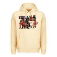 Pina Colada Christmas Bear Family Premium Hoodie - LillyAllenDesigns