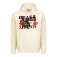 Tofu Christmas Bear Family Premium Hoodie - LillyAllenDesigns