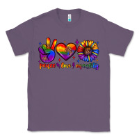 Lavender peace love equality Classic Tee - JahusDesignShop
