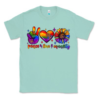 Seafoam peace love equality Classic Tee - JahusDesignShop