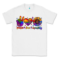 White peace love equality Classic Tee - JahusDesignShop
