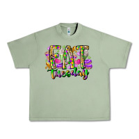 Oil Green fat tuesday Urban Heavy Tee - RacoonDesign