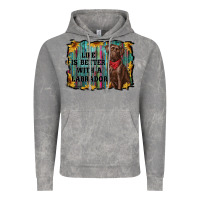 Life Is Better With A Labrador Vintage Hoodie | Teevron