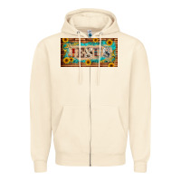 Sandshell jesus western patterns license plate template Zipper Hoodie - BarkalooDesign